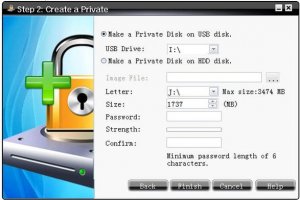 磁盘加密工具(idoo Private Disk)