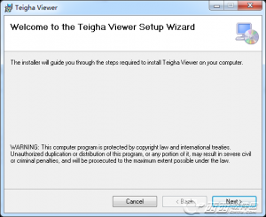 CAD看图工具(Teigha Viewer)