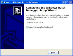 Windows 批处理调试器