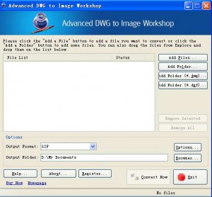 DWG批量图形转换器Advanced DWG to Image Workshop